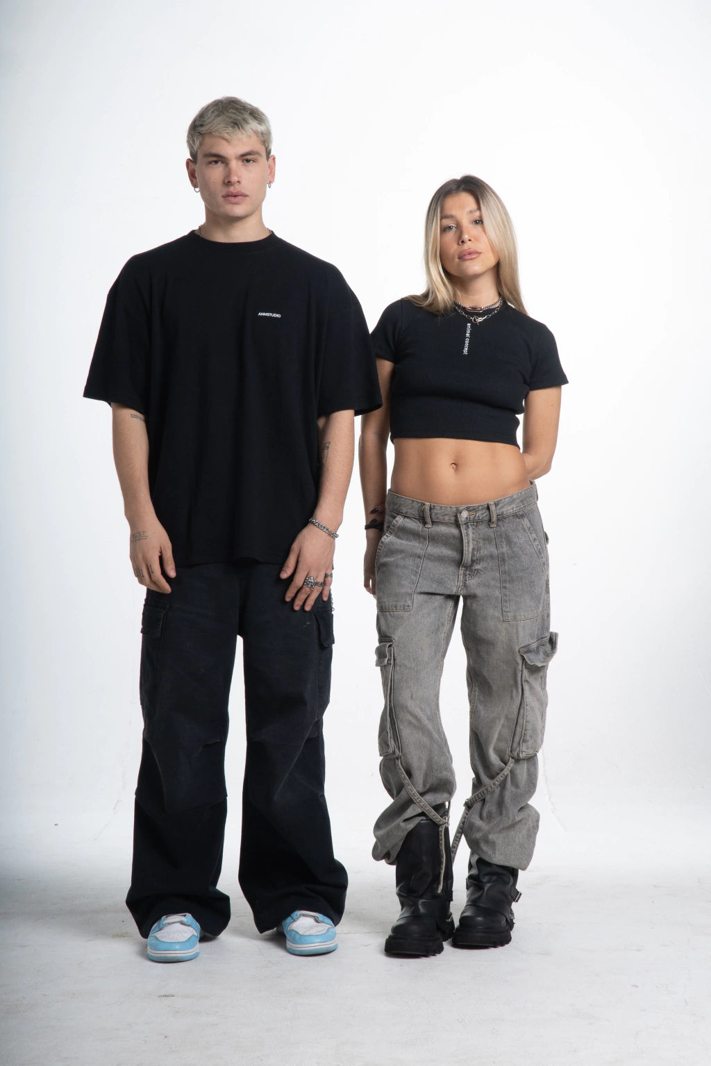 BABY TEE # la black baby