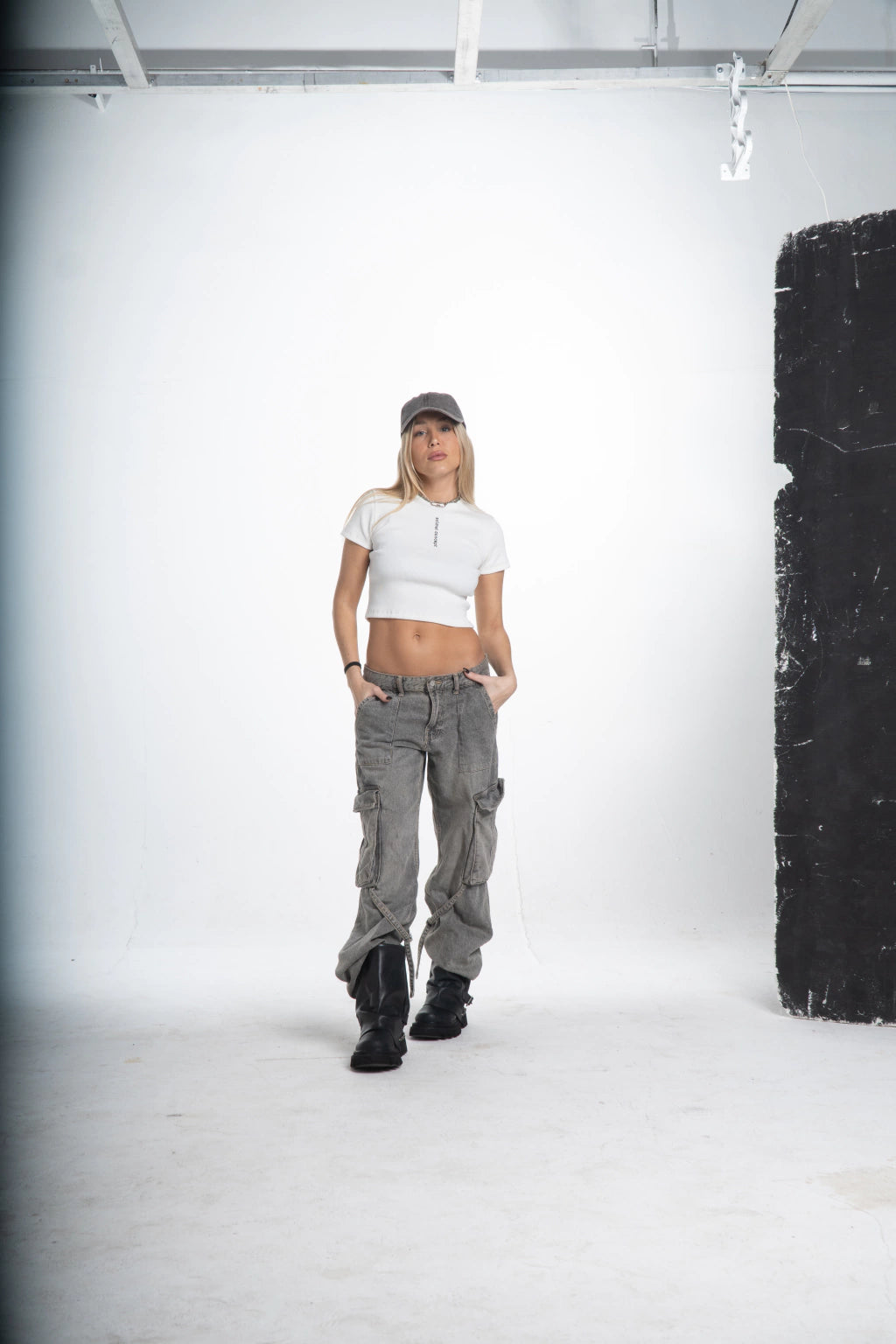 BABY TEE # la white baby
