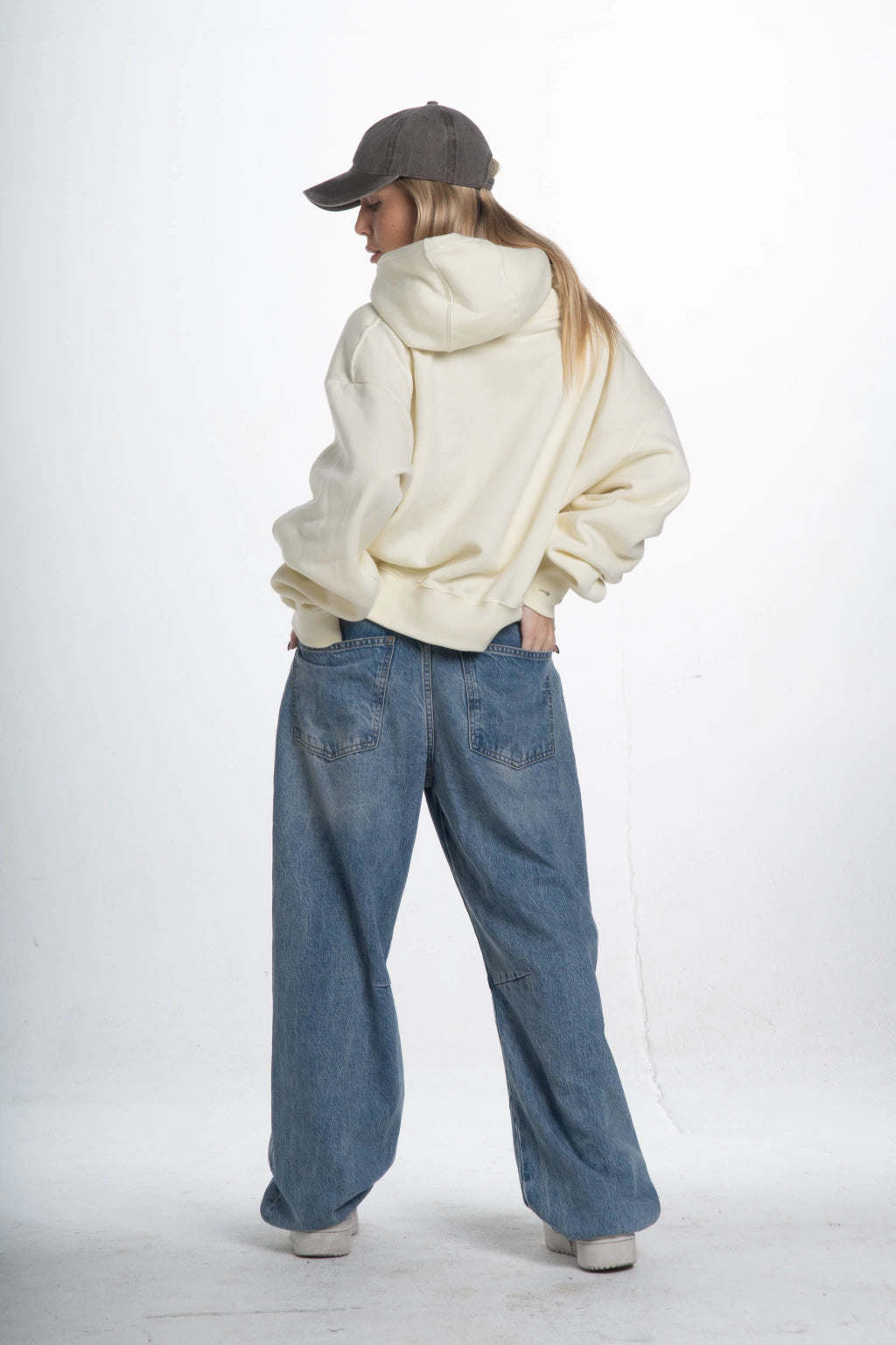 HOODIE CROP # mala pero cutie