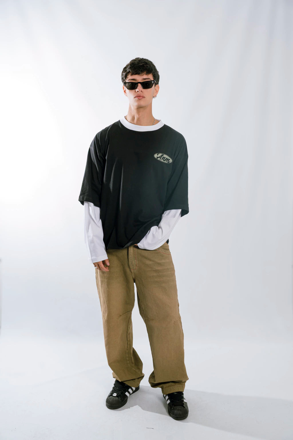 REMERA MANGA LARGA - moonwave black
