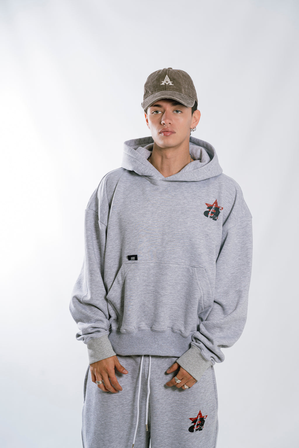 HOODIE - starlight grey