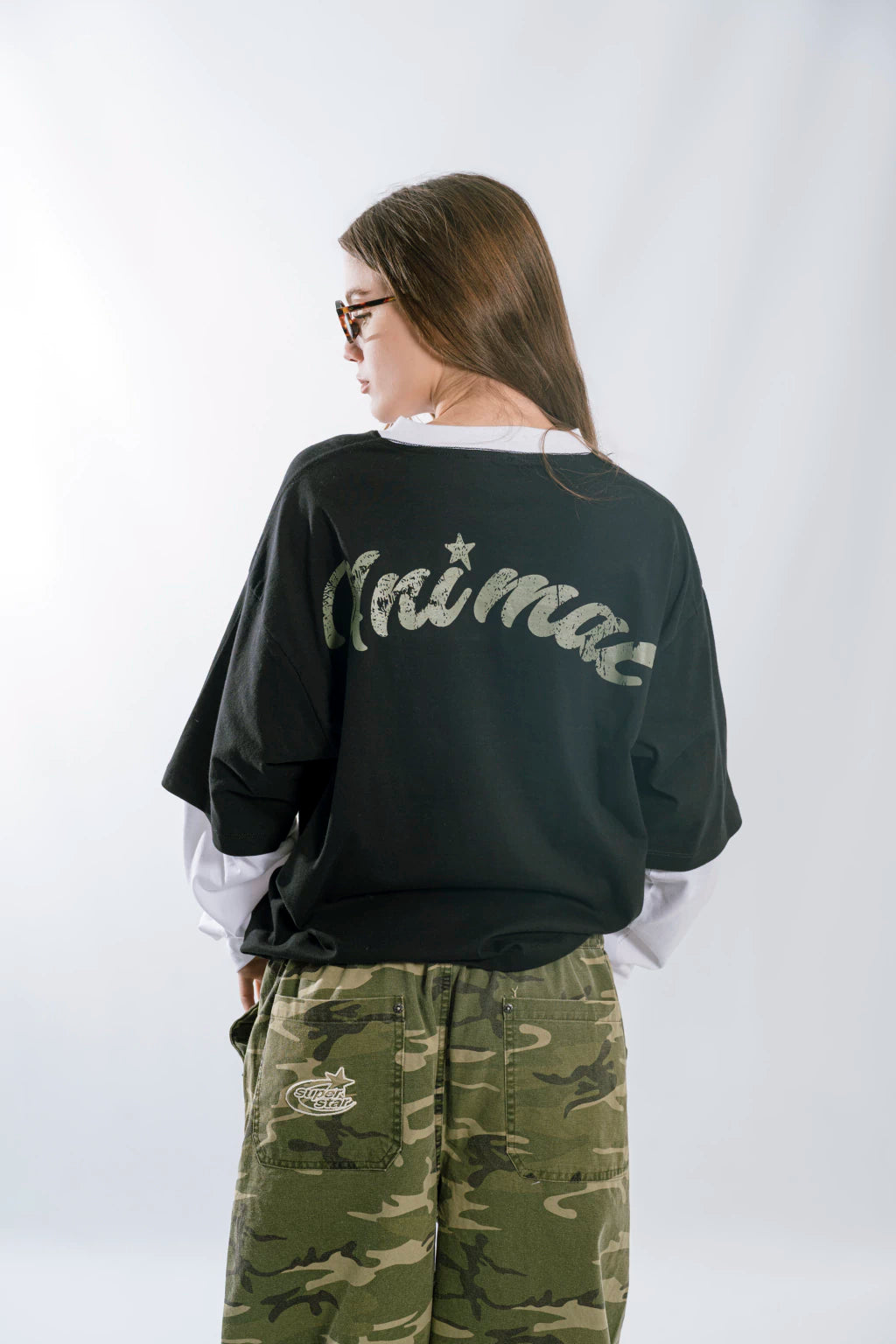 REMERA MANGA LARGA - moonwave black