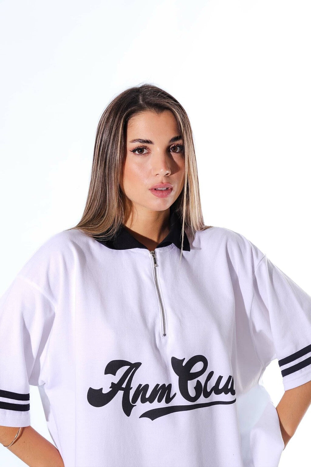 CHOMBA - club house white