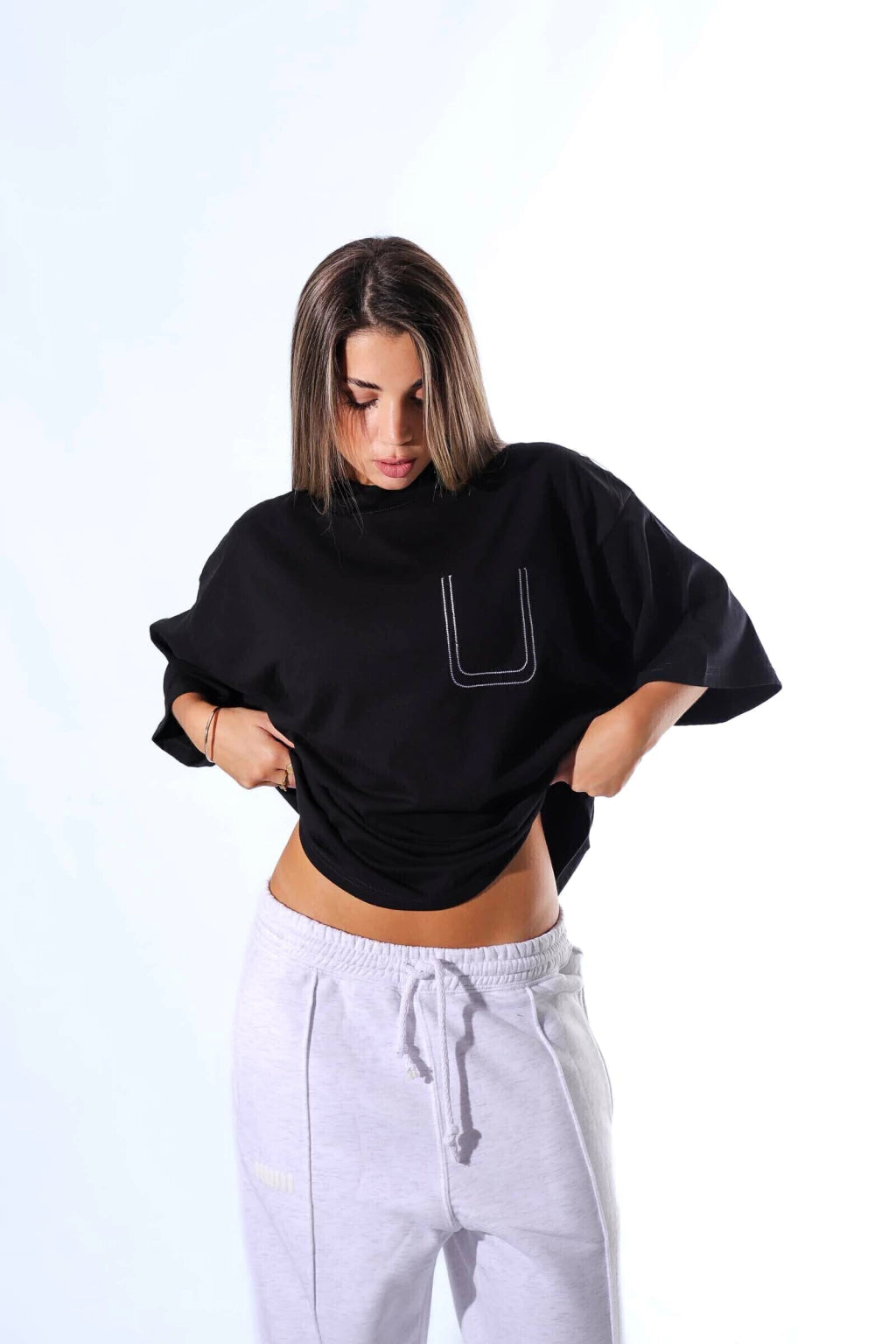 REMERA - black line