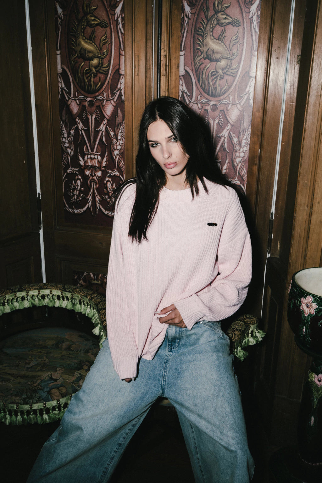 SWEATER - OUTER PINK