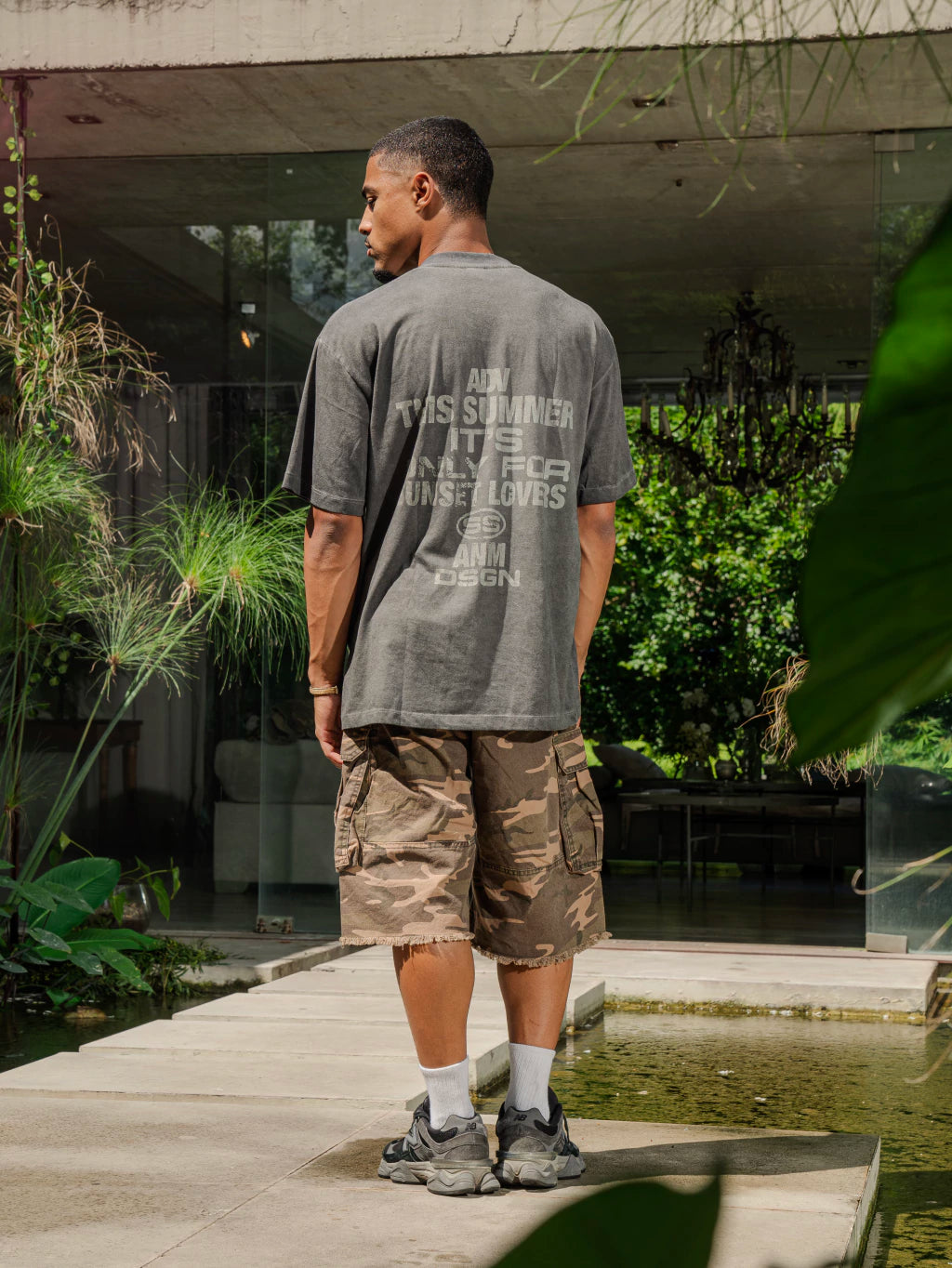 REMERA - lovers black