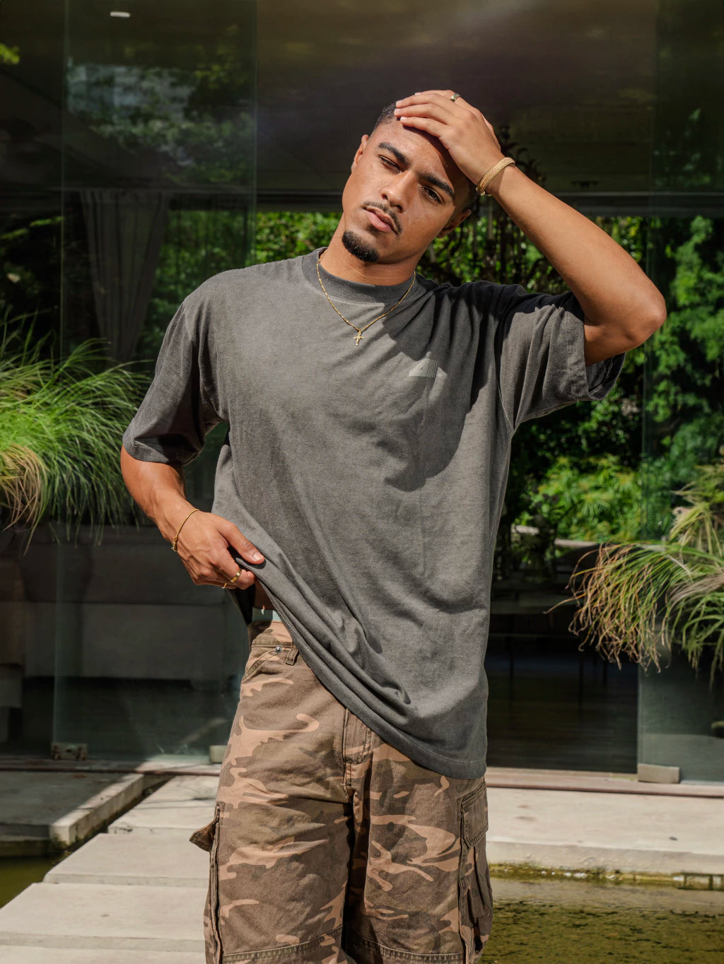 REMERA - lovers black