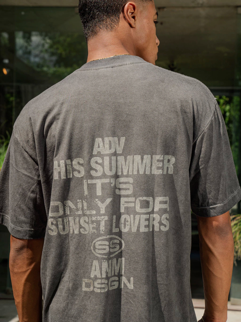 REMERA - lovers black