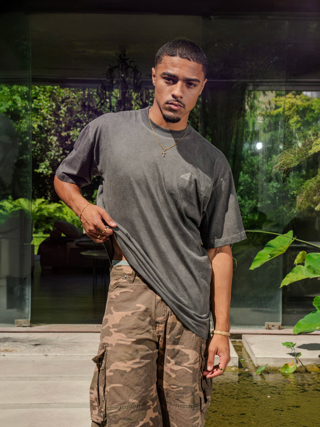 REMERA - lovers black