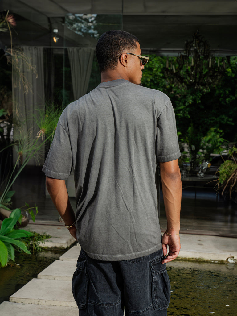 REMERA - sunburn blue