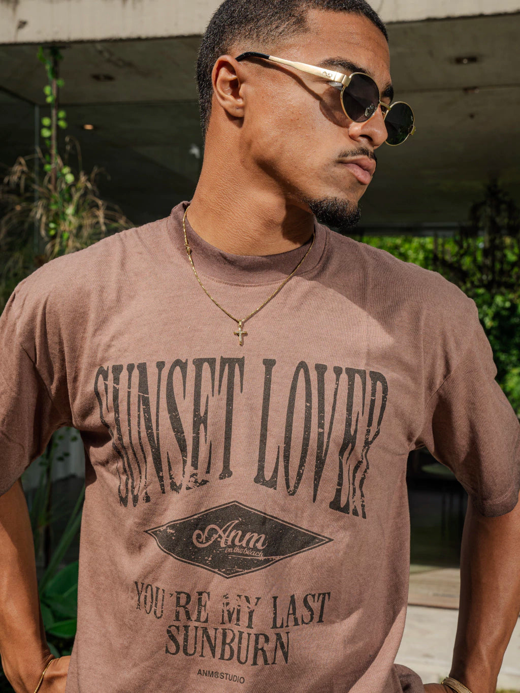 REMERA - sunburn brown