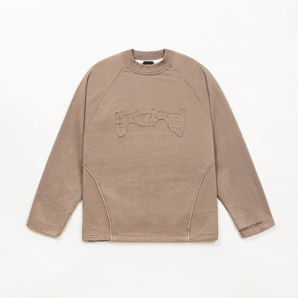 CREWNECK - rust coffee