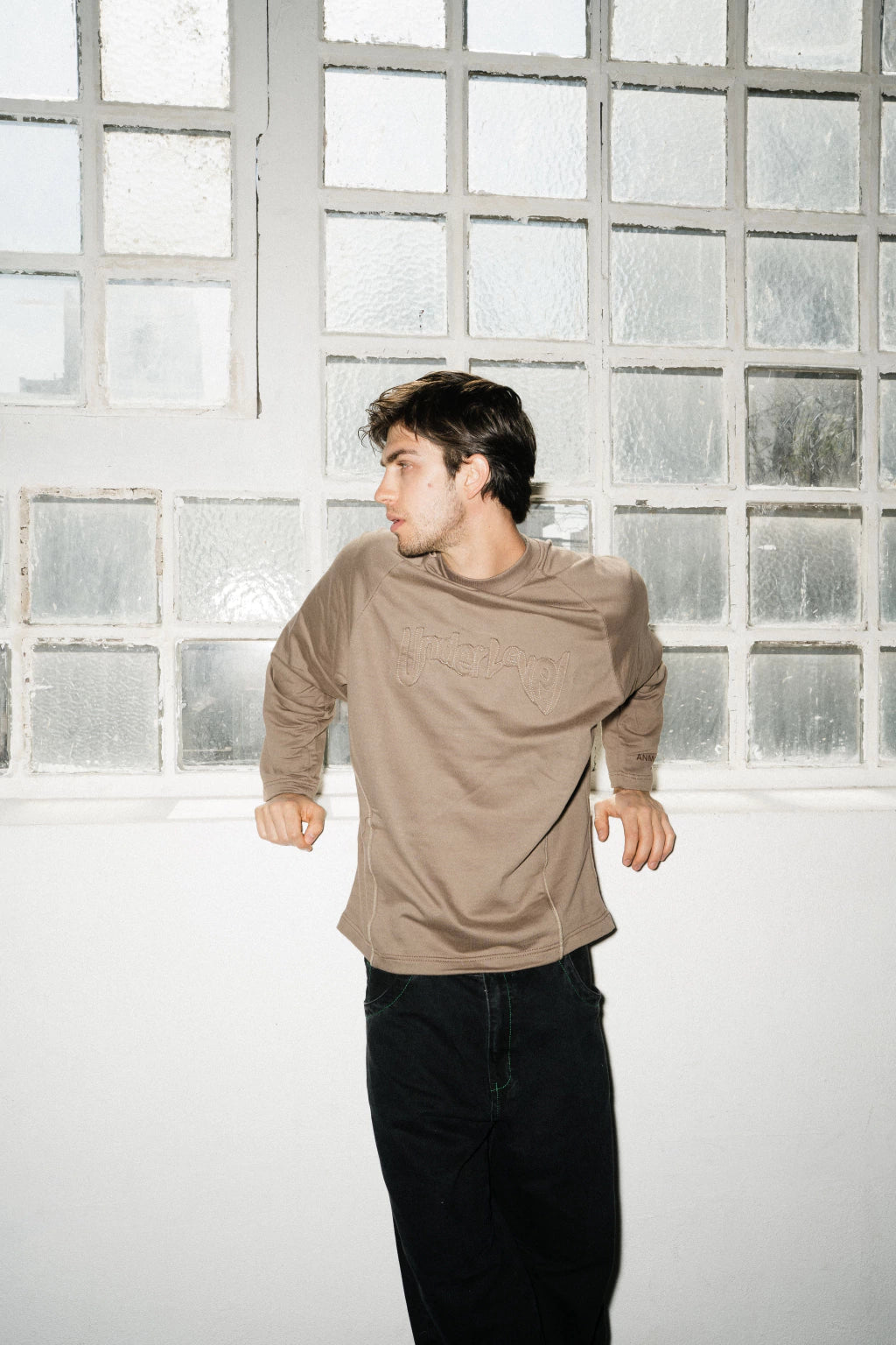 CREWNECK - rust coffee