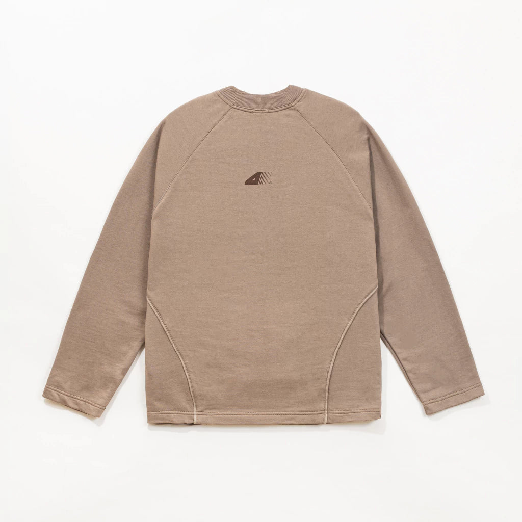 CREWNECK - rust coffee