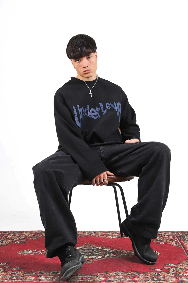 CREWNECK - fallout black