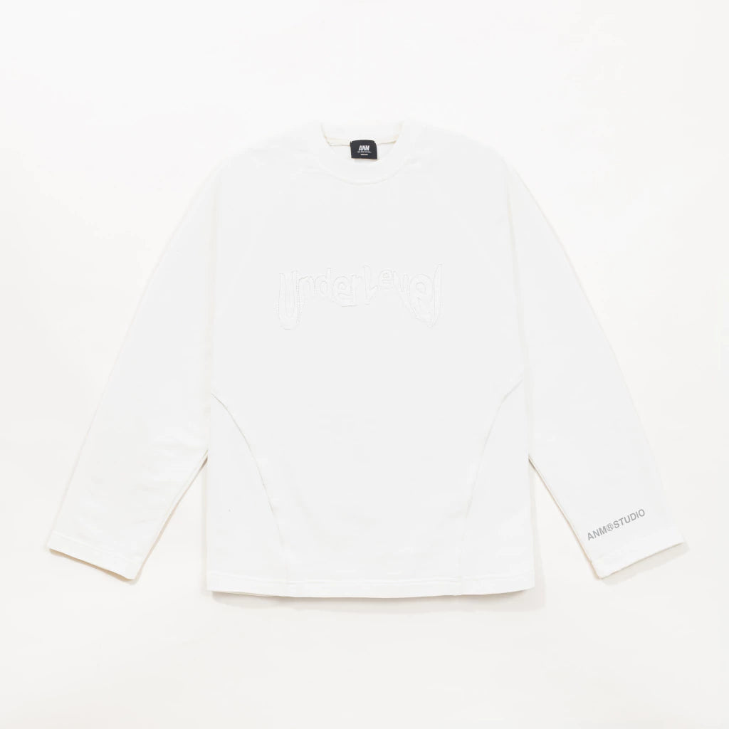 CREWNECK - rust white