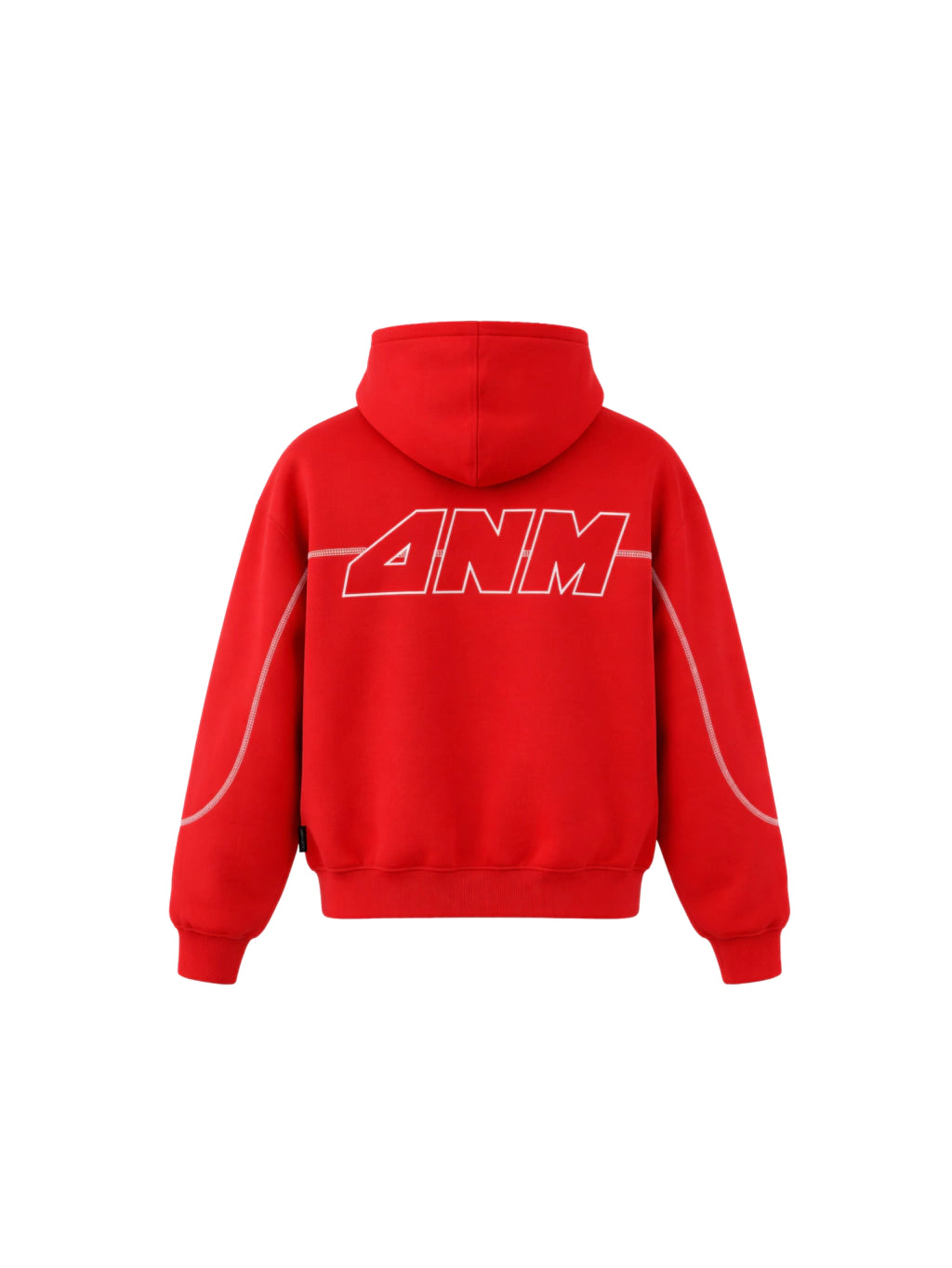HOODIE - OVERLOCK RED