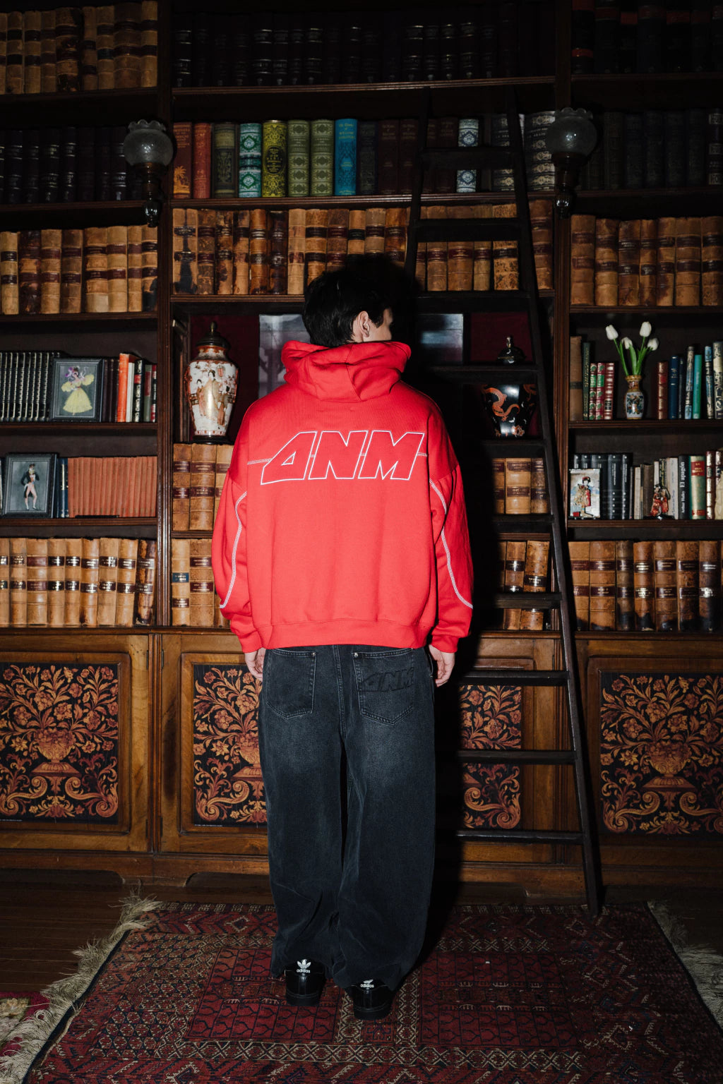 HOODIE - OVERLOCK RED