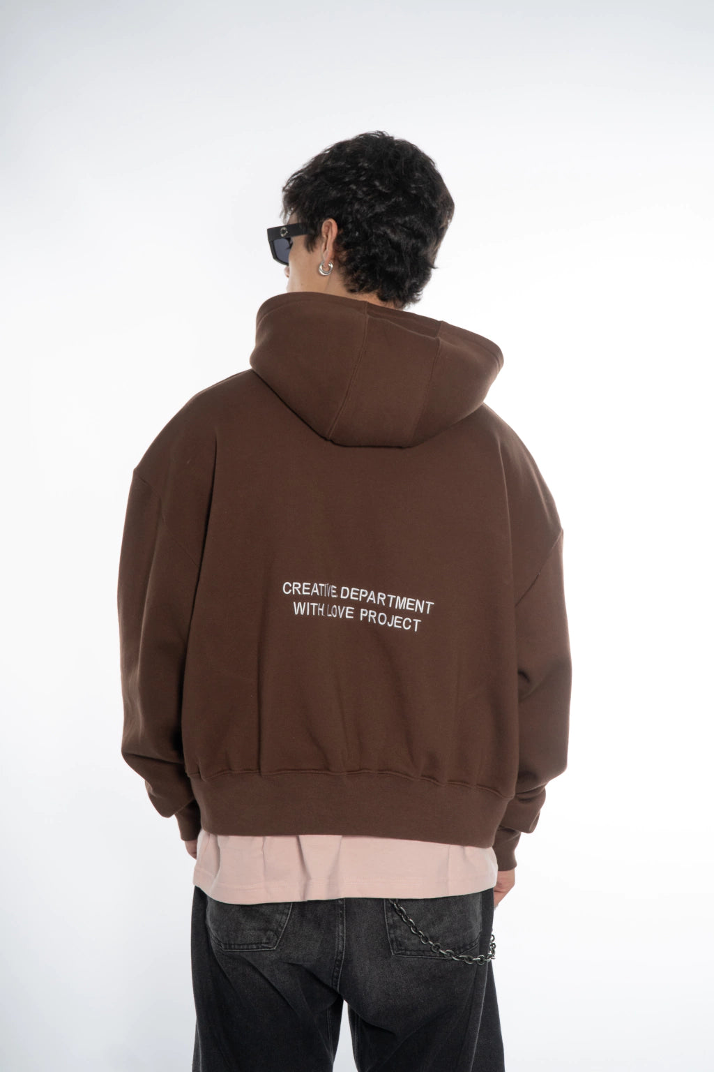 HOODIE CROP # sunset