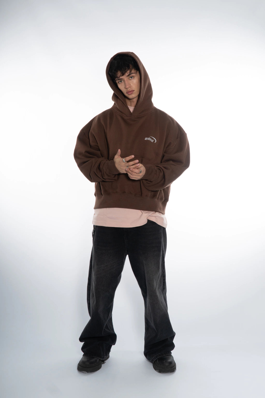 HOODIE CROP # sunset