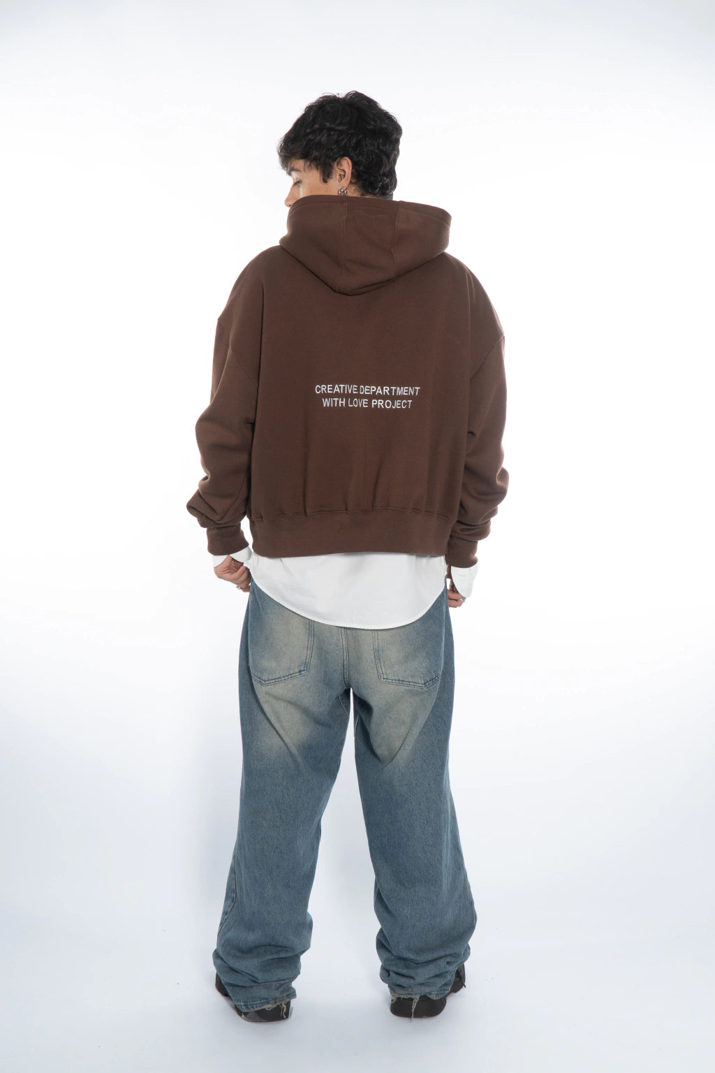 HOODIE CROP # sunset