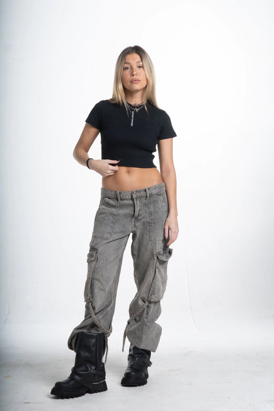 BABY TEE # la black baby