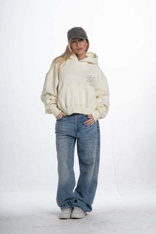 HOODIE CROP # mala pero cutie