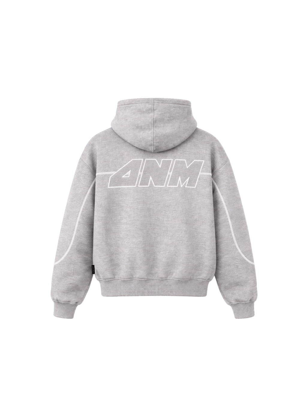 HOODIE - OVERLOCK GREY