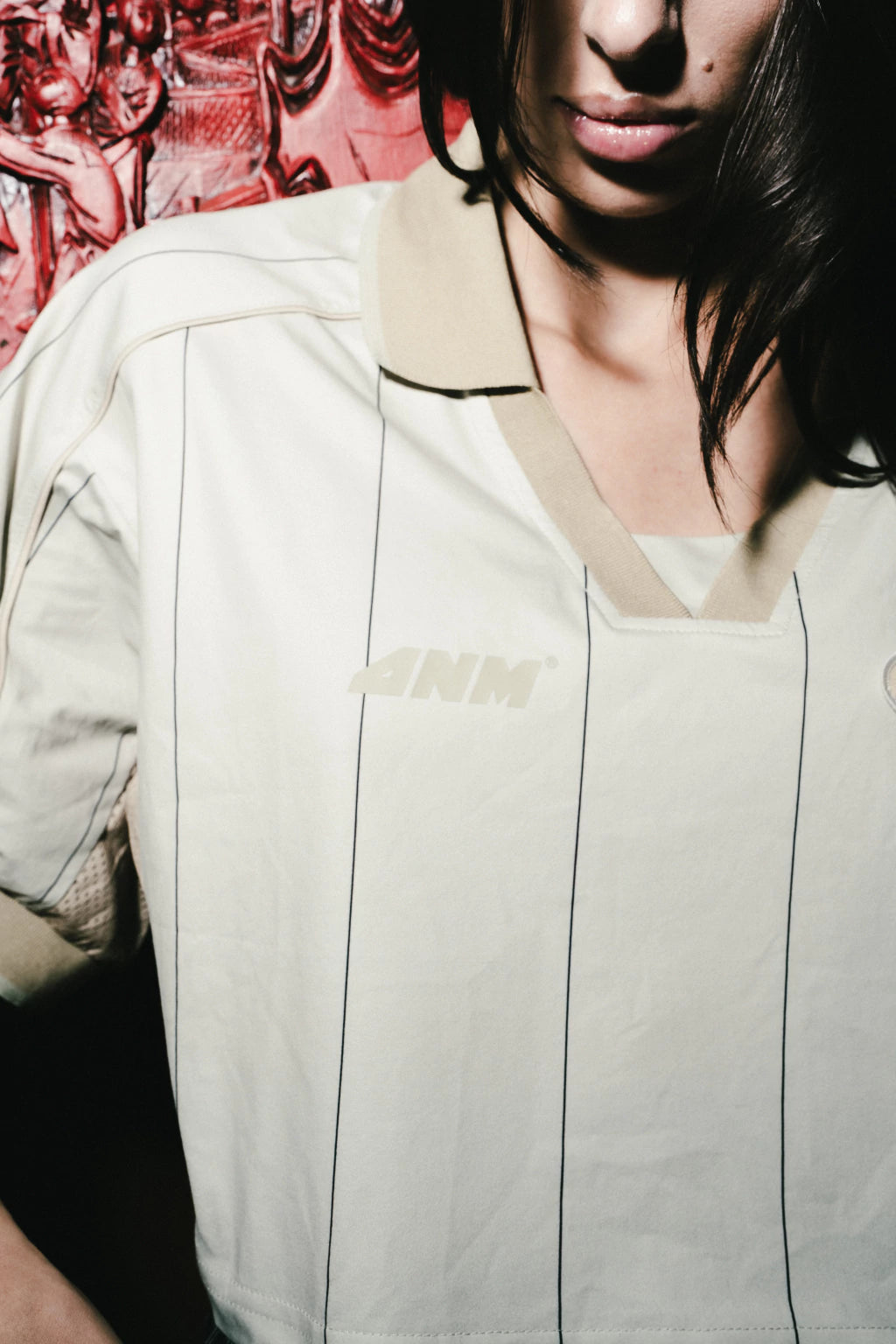 CAMISETA CROP - DUAL BEIGE