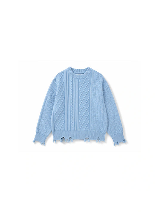 SWEATER - MIST BLUE