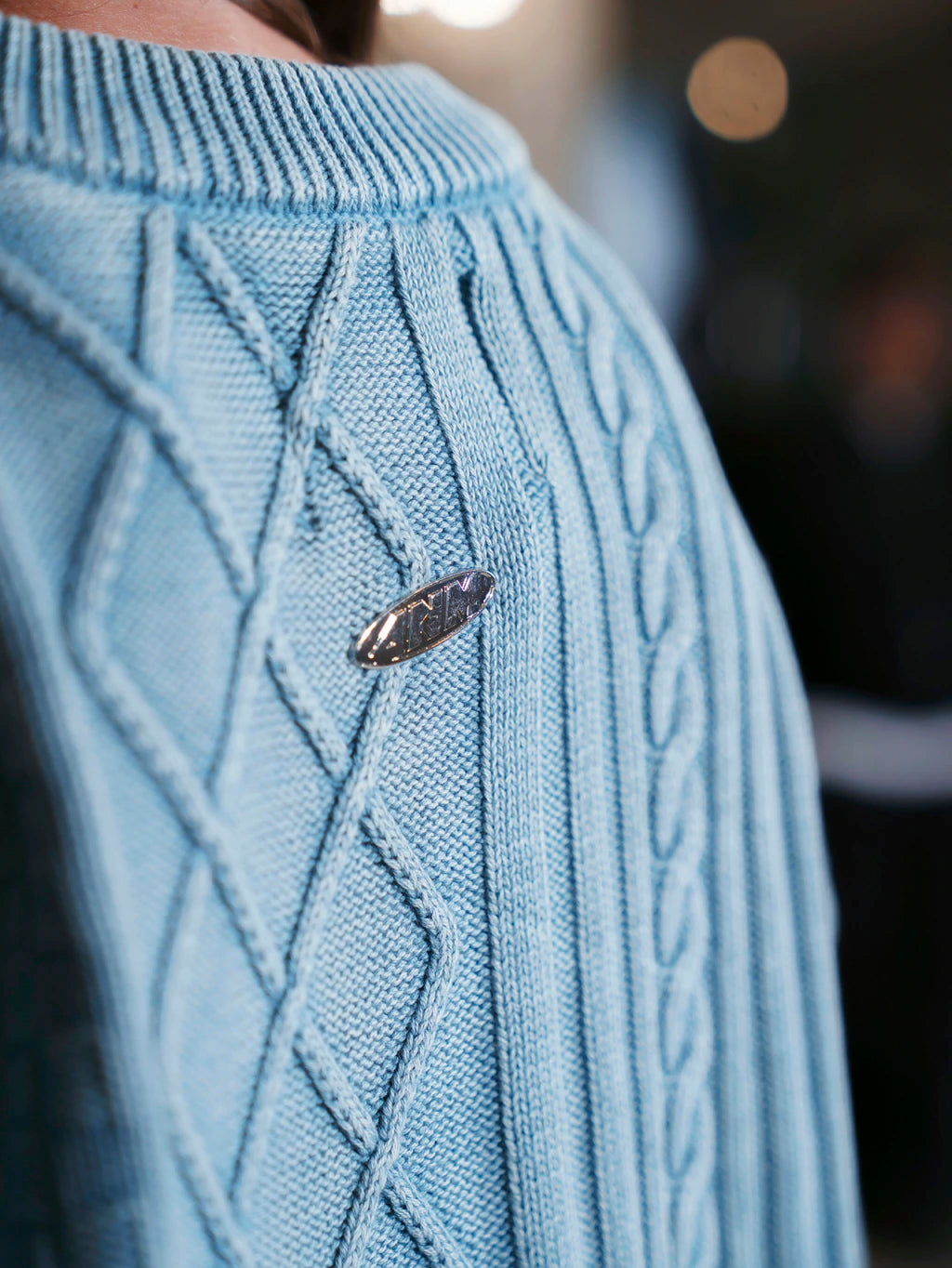 SWEATER - MIST BLUE