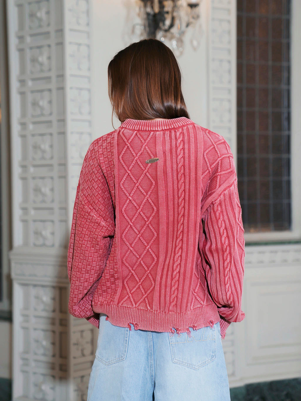SWEATER - MIST CHERRY