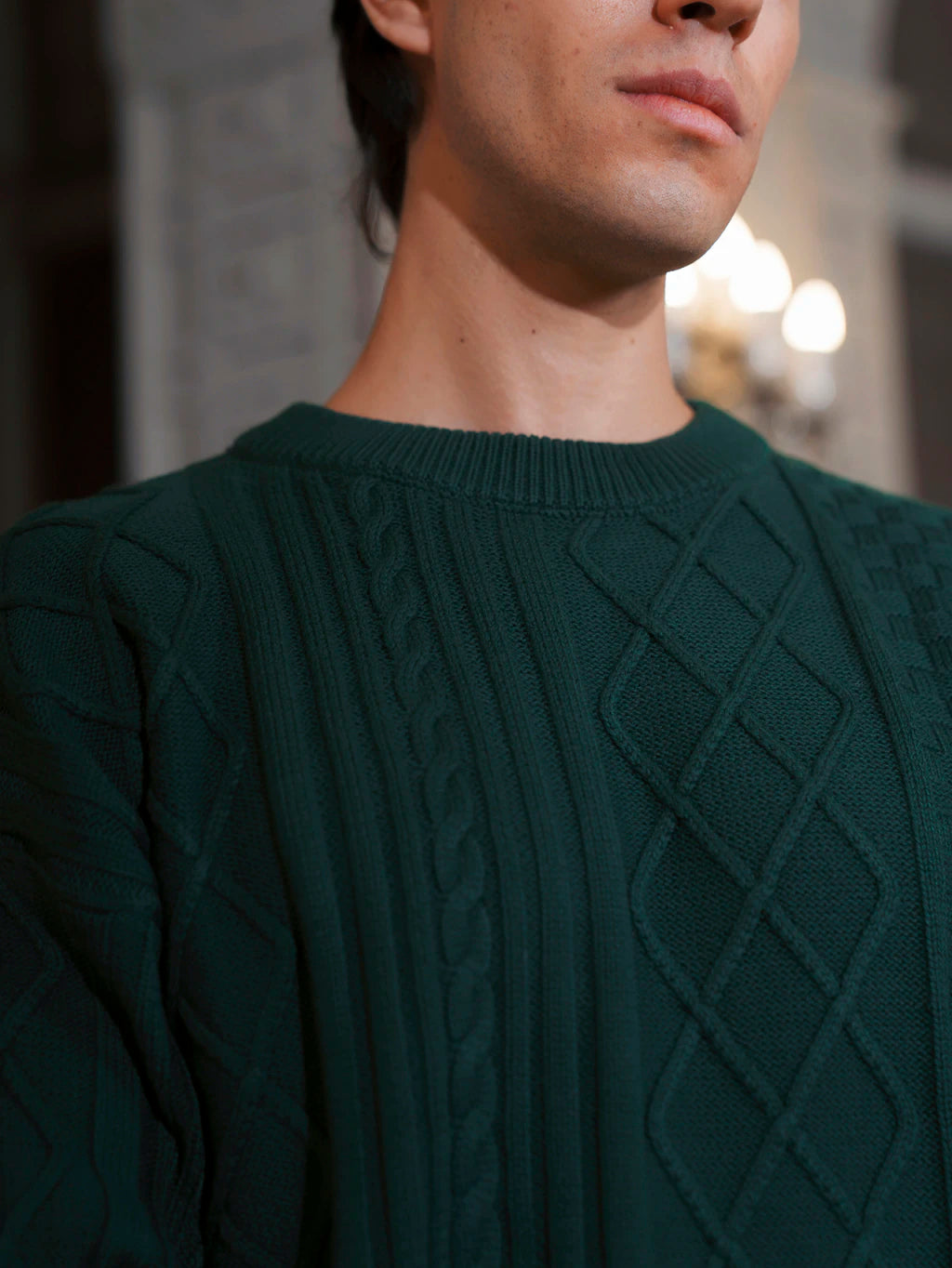 SWEATER - MIST GREEN