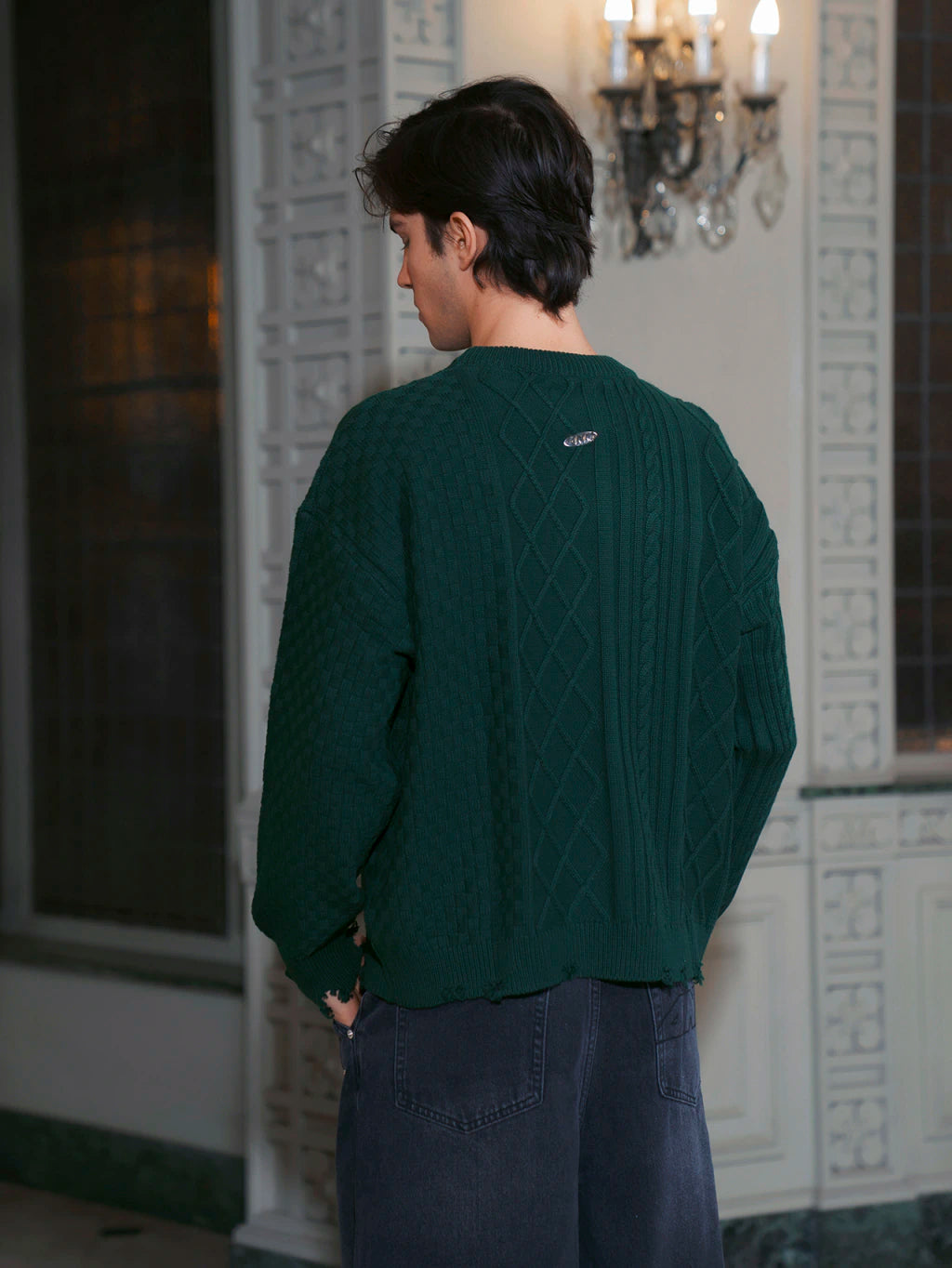 SWEATER - MIST GREEN